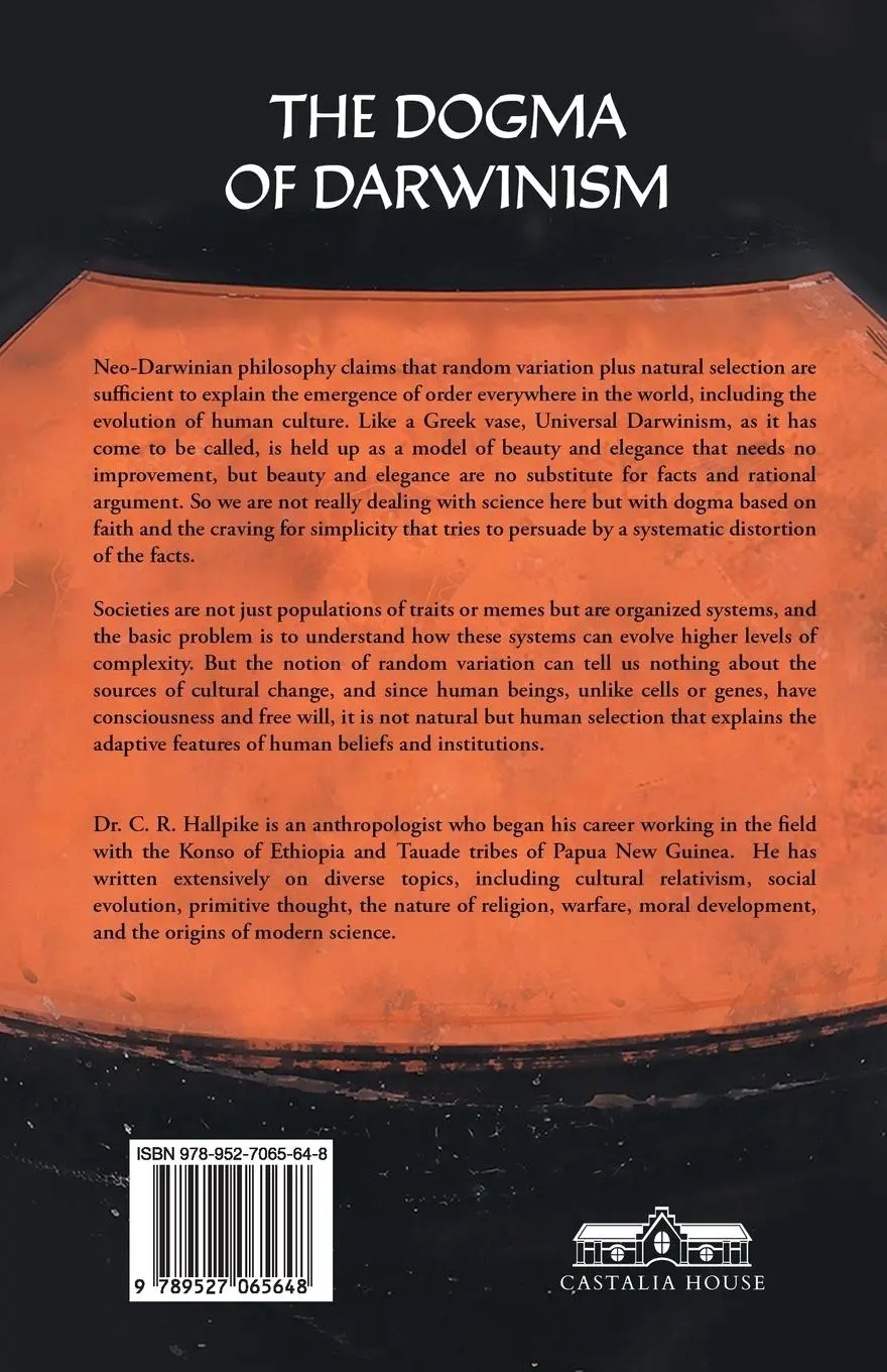 Rückseite: 9789527065648 | Darwinism, Dogma, and Cultural Evolution | C. R. Hallpike | Buch
