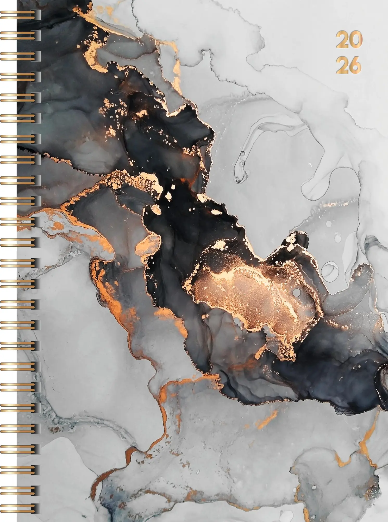 Cover: 4061947145748 | rido/idé 7021407016 Buchkalender Young Line 2026 "Marble" A5, Papier