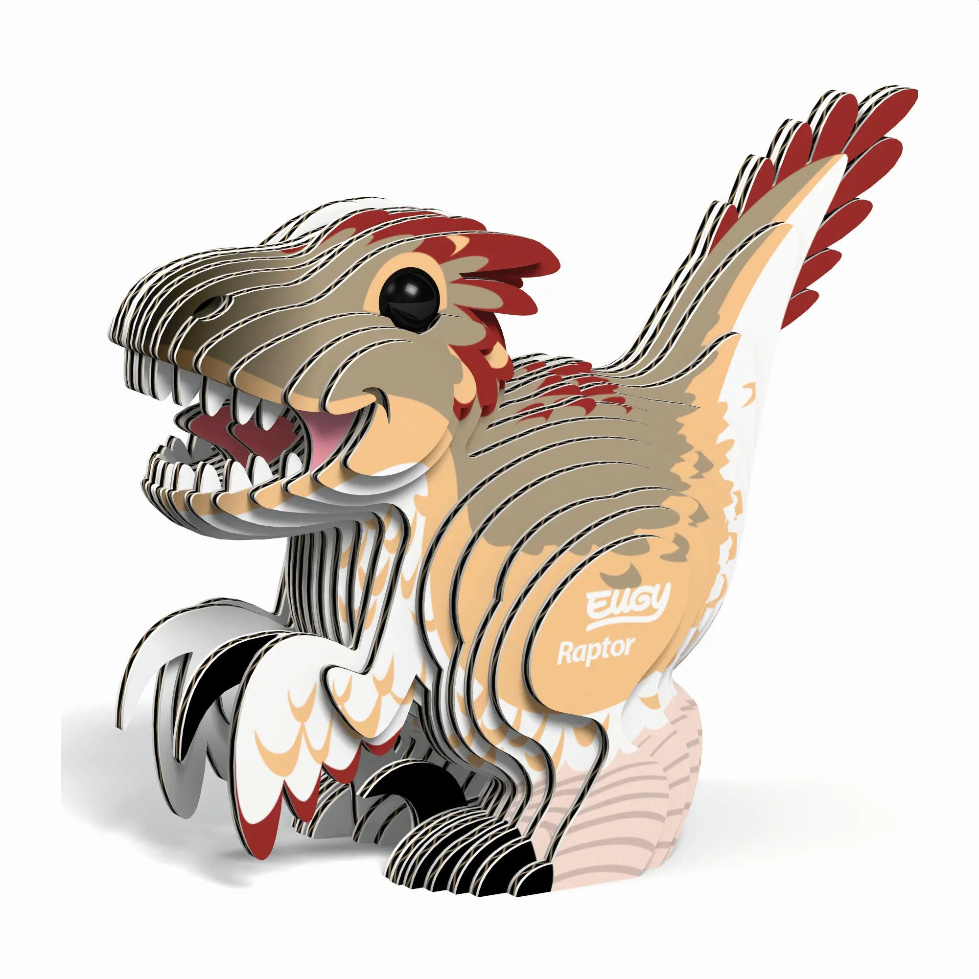 Bild: 9421903005748 | EUGY - 3D Bastelset Raptor | Eugy | Kit (Bastelset) | 650065 | Deutsch