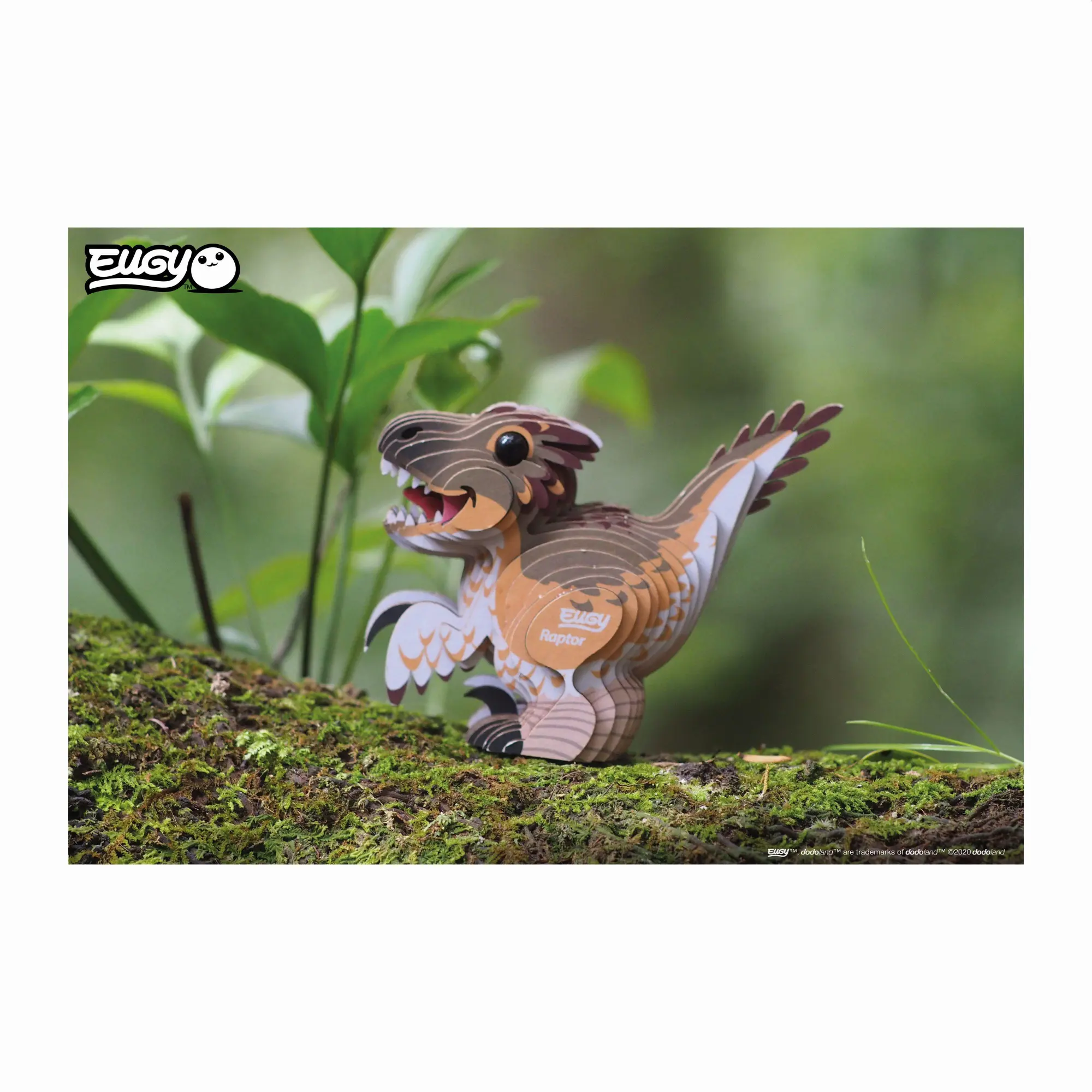 Bild: 9421903005748 | EUGY - 3D Bastelset Raptor | Eugy | Kit (Bastelset) | 650065 | Deutsch