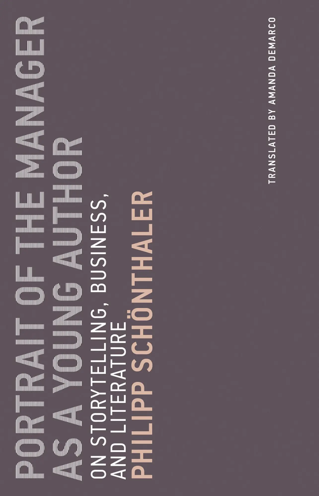Cover: 9780262535748 | Portrait of the Manager as a Young Author: On Storytelling,...