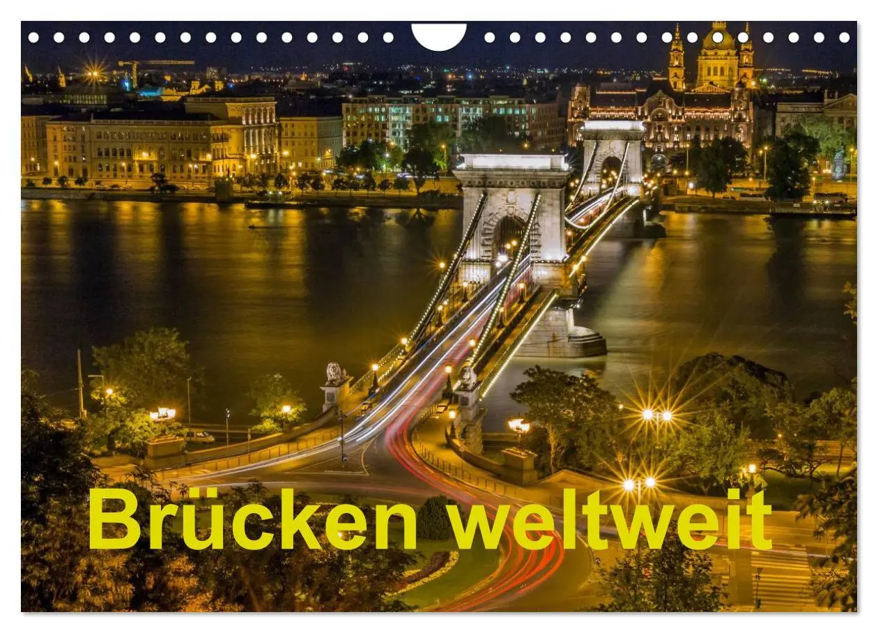 Cover: 9783516145748 | Brücken weltweit (Wandkalender 2026 DIN A4 quer), CALVENDO...