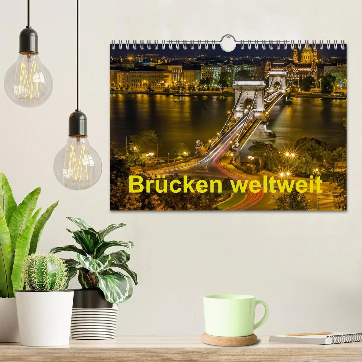 Bild: 9783516145748 | Brücken weltweit (Wandkalender 2026 DIN A4 quer), CALVENDO...