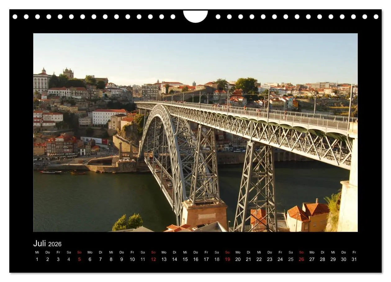 Bild: 9783516145748 | Brücken weltweit (Wandkalender 2026 DIN A4 quer), CALVENDO...