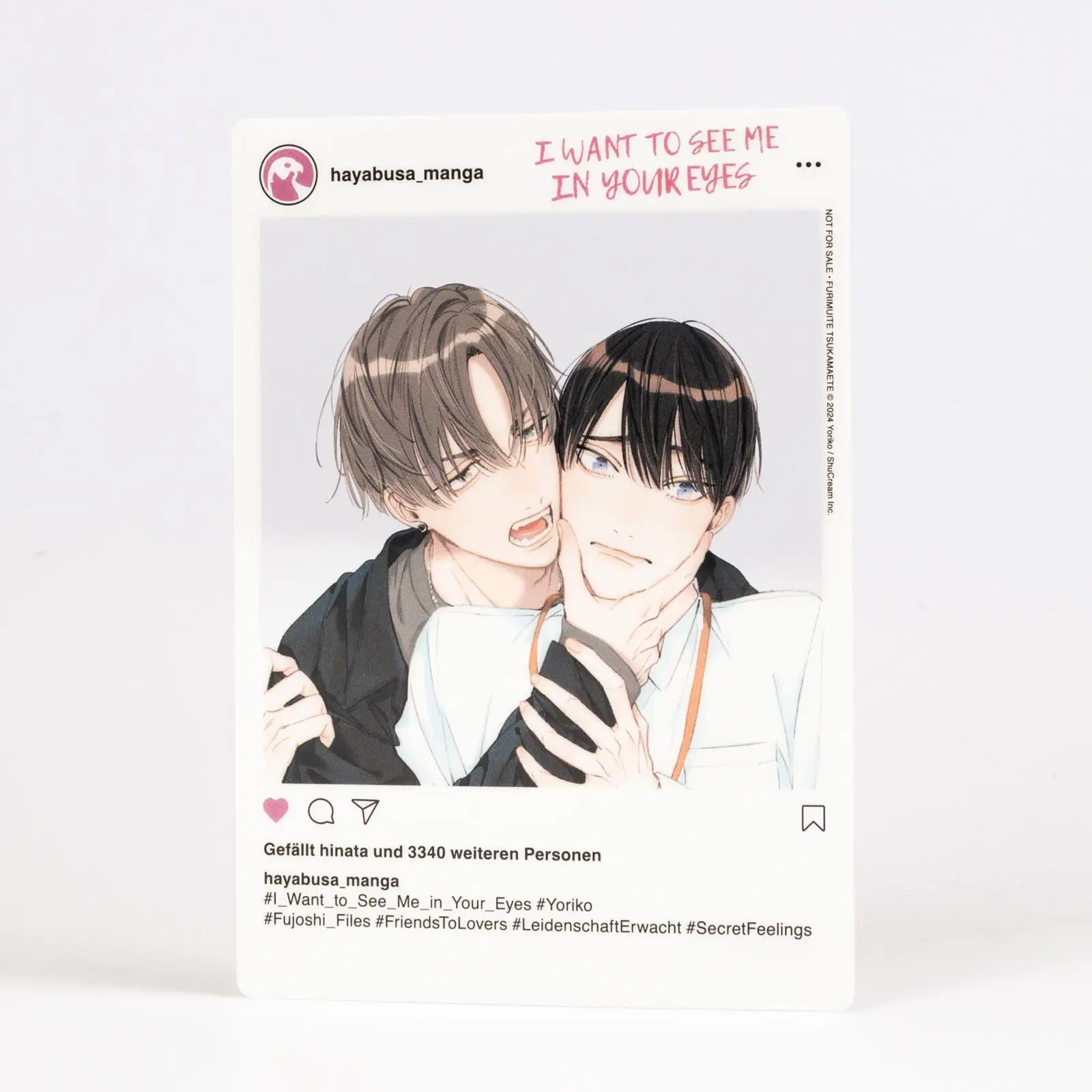 Bild: 9783551625748 | I Want to See Me in Your Eyes | Yoriko | Taschenbuch | 192 S. | 2026
