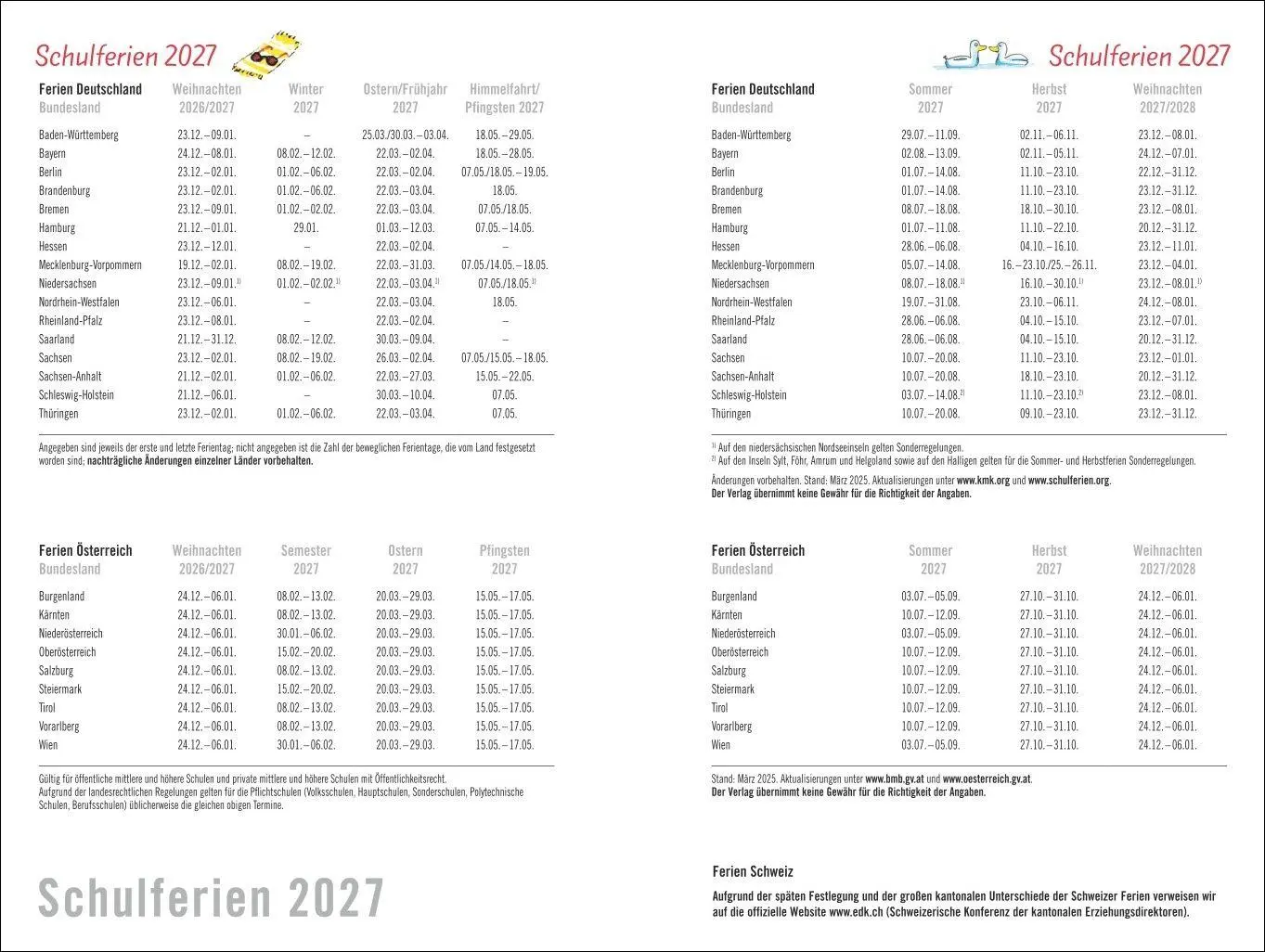 Bild: 9783756415748 | Helme Heine: Familienplaner-Buch A6 2027 | Helme Heine | Taschenbuch