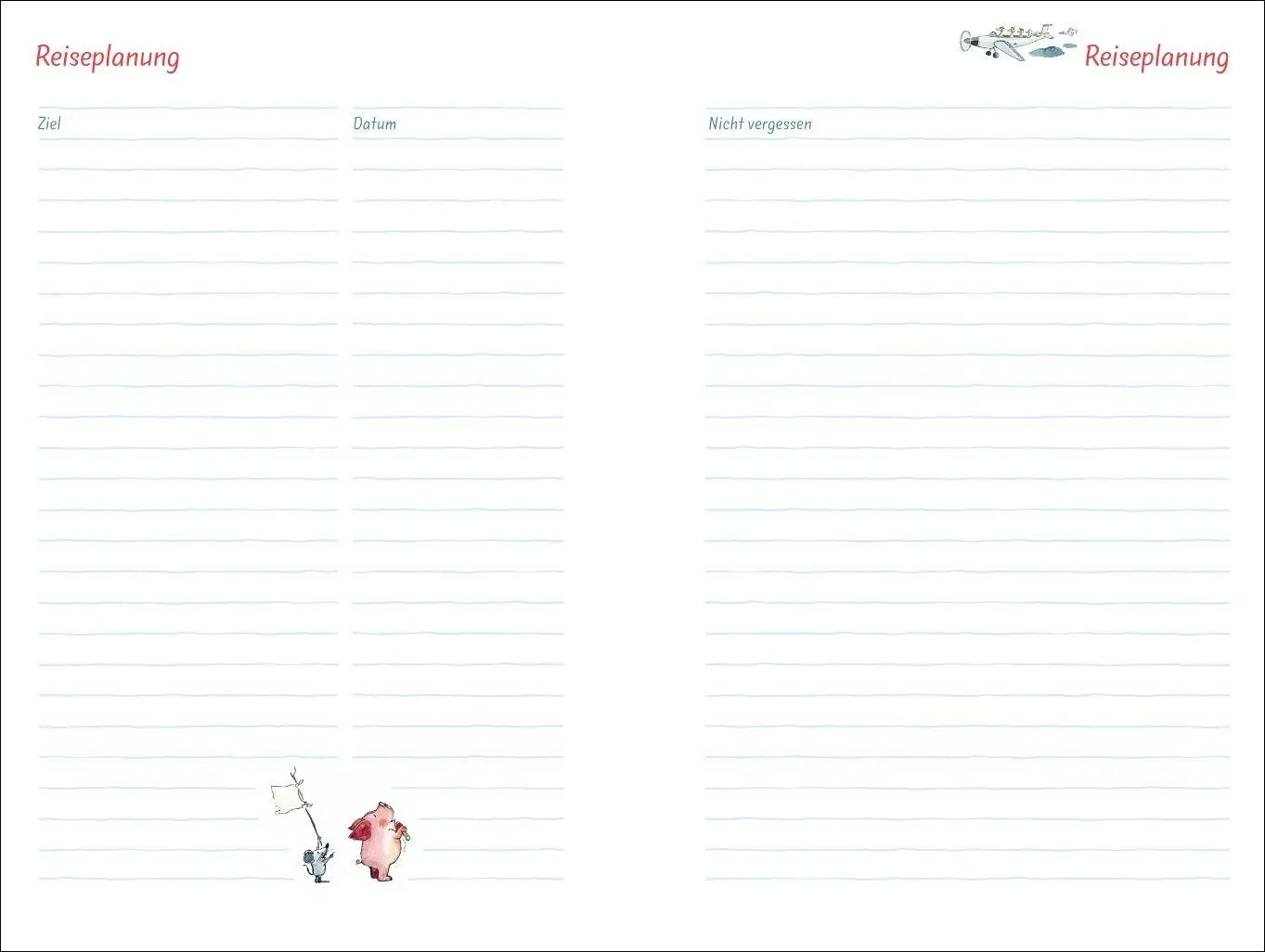 Bild: 9783756415748 | Helme Heine: Familienplaner-Buch A6 2027 | Helme Heine | Taschenbuch