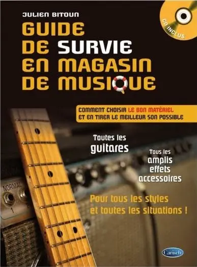 Cover: 9788850725748 | Julien Bitoun, Guide de survie en magasin de musique Gitarre Buch + CD