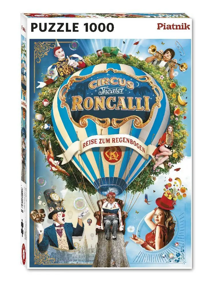 Cover: 9001890555848 | Circus-Theater Roncalli - 1000 Teile Puzzle | Spiel | 5558 | Deutsch