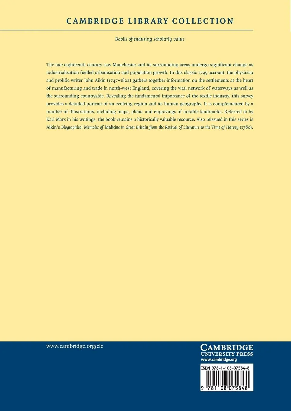 Rückseite: 9781108075848 | A Description of the Country from Thirty to Forty Miles Round...