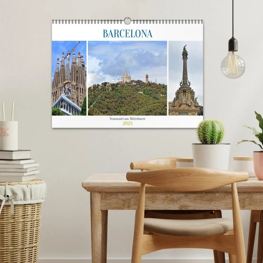 Bild: 9783383865848 | BARCELONA, Traumziel am Mittelmeer (Wandkalender 2025 DIN A3 quer),...