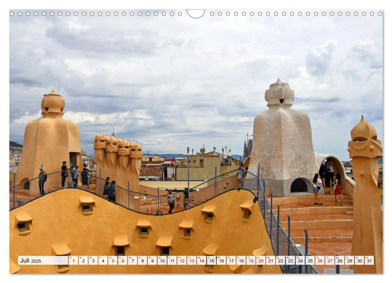 Bild: 9783383865848 | BARCELONA, Traumziel am Mittelmeer (Wandkalender 2025 DIN A3 quer),...