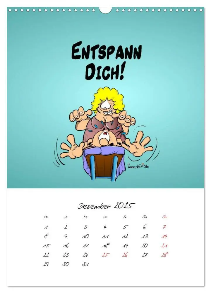 Bild: 9783457045848 | Trumix Cartoons - Gesundheit (Wandkalender 2025 DIN A3 hoch),...