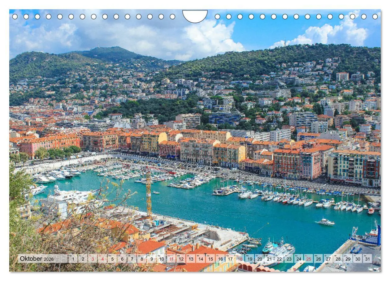 Bild: 9783457805848 | Südfrankreich - Côte d'Azur (Wandkalender 2026 DIN A4 quer),...