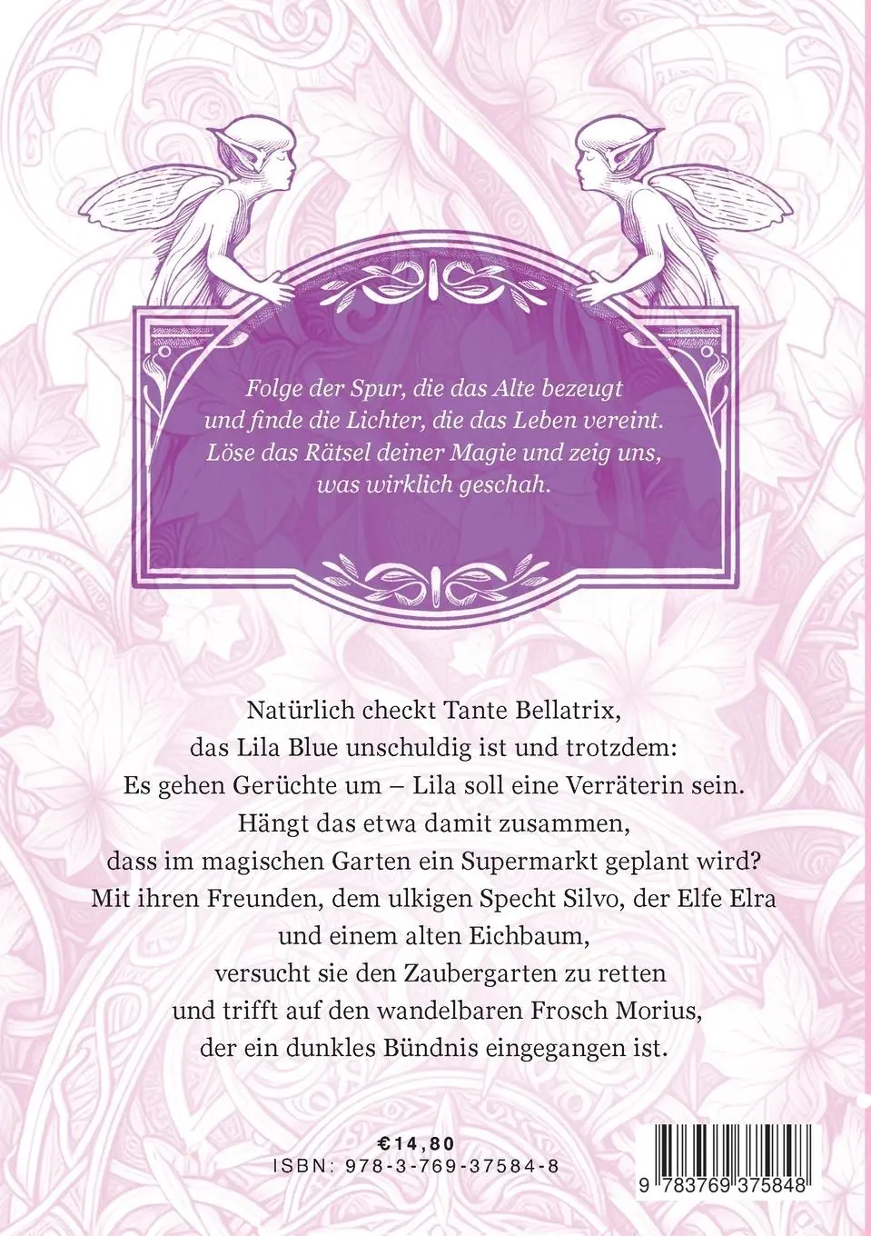 Rückseite: 9783769375848 | Lila Blue | Elfenzauber im magischen Garten | Smilla Butterblume