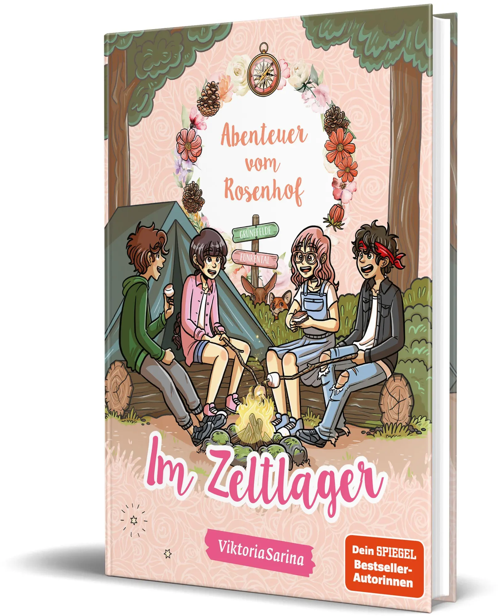 Cover: 9783960965848 | Abenteuer vom Rosenhof. Im Zeltlager | von ViktoriaSarina | Buch