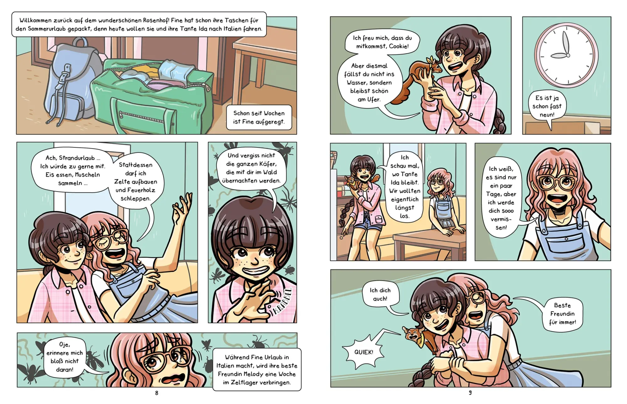 Bild: 9783960965848 | Abenteuer vom Rosenhof. Im Zeltlager | von ViktoriaSarina | Buch