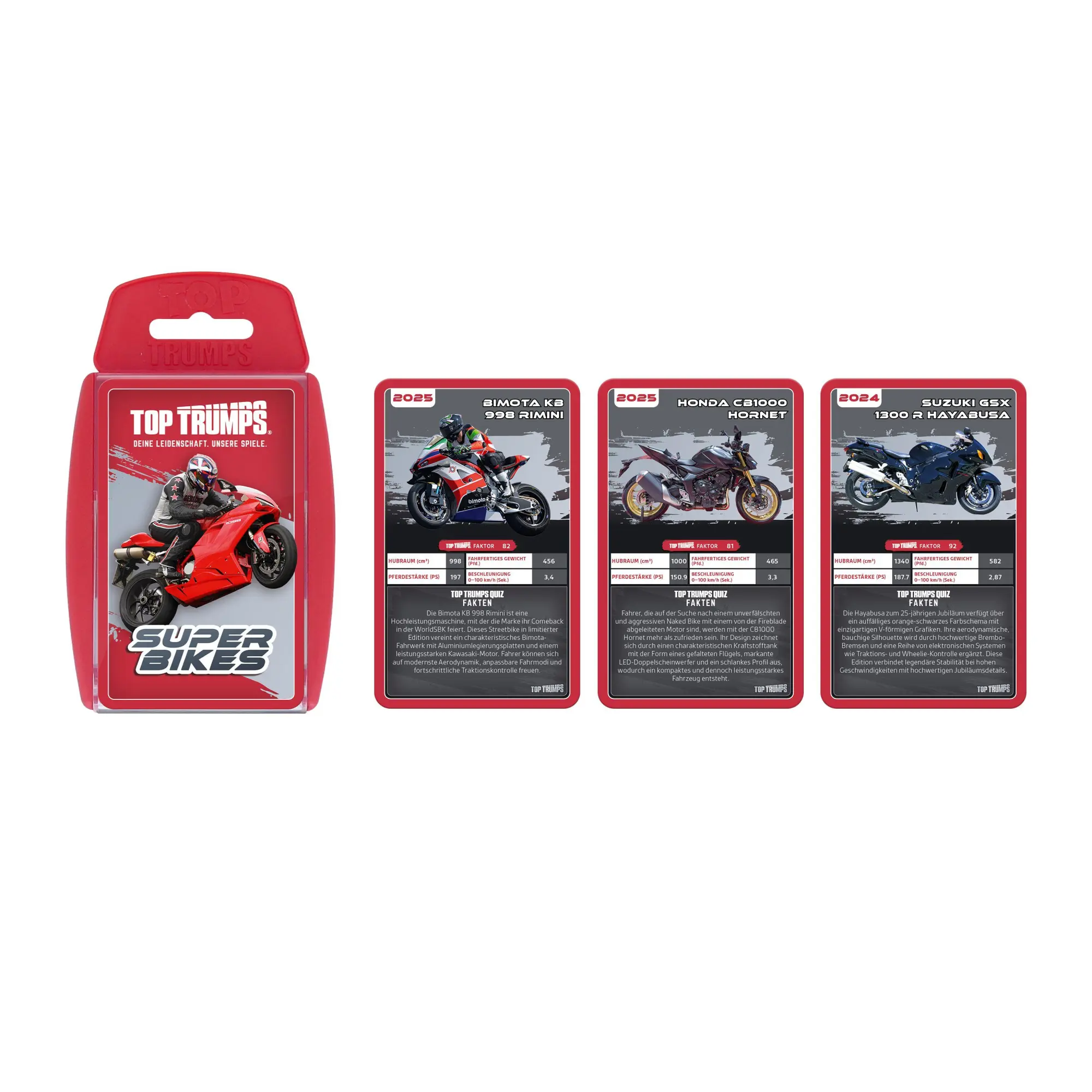 Bild: 5036905065948 | Top Trumps Super Bikes | Spiel | Deutsch | 2026 | Winning Moves