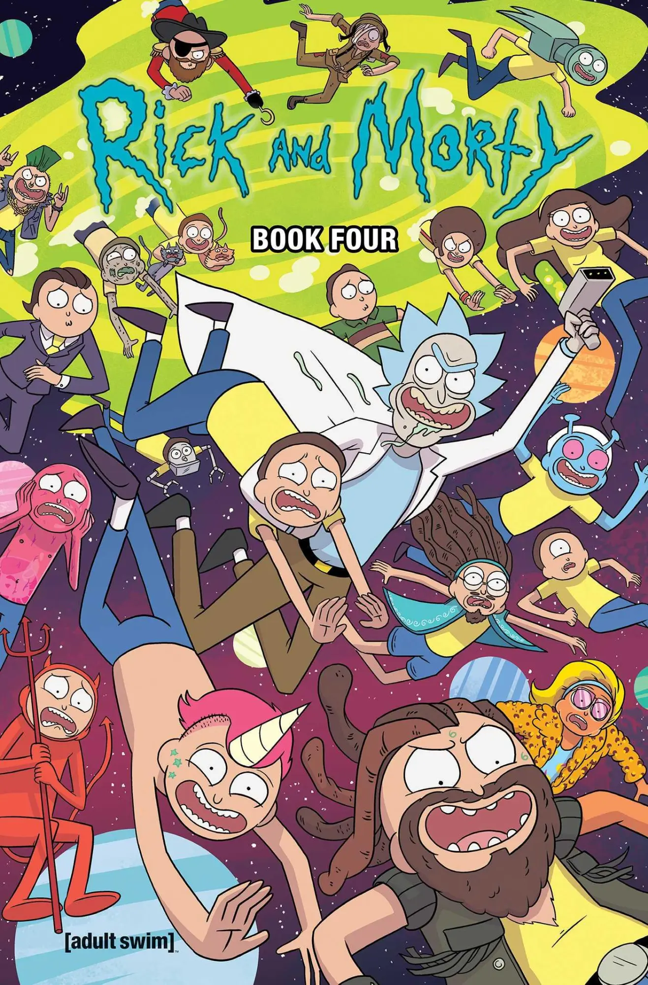 Cover: 9781620105948 | Rick and Morty Book Four Deluxe Edition | Kyle Starks (u. a.) | Buch