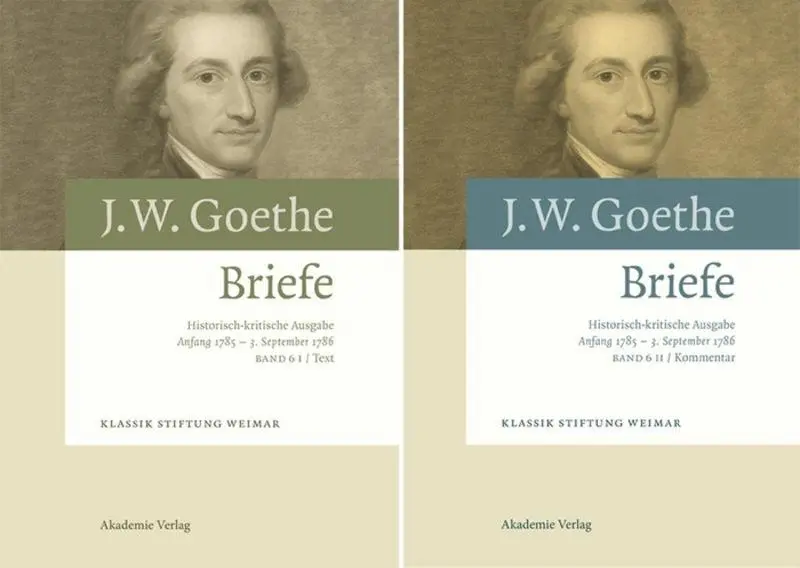 Cover: 9783050045948 | Anfang 1785 - 3. September 1786, 2 Teile | Text; Kommentar | Giel