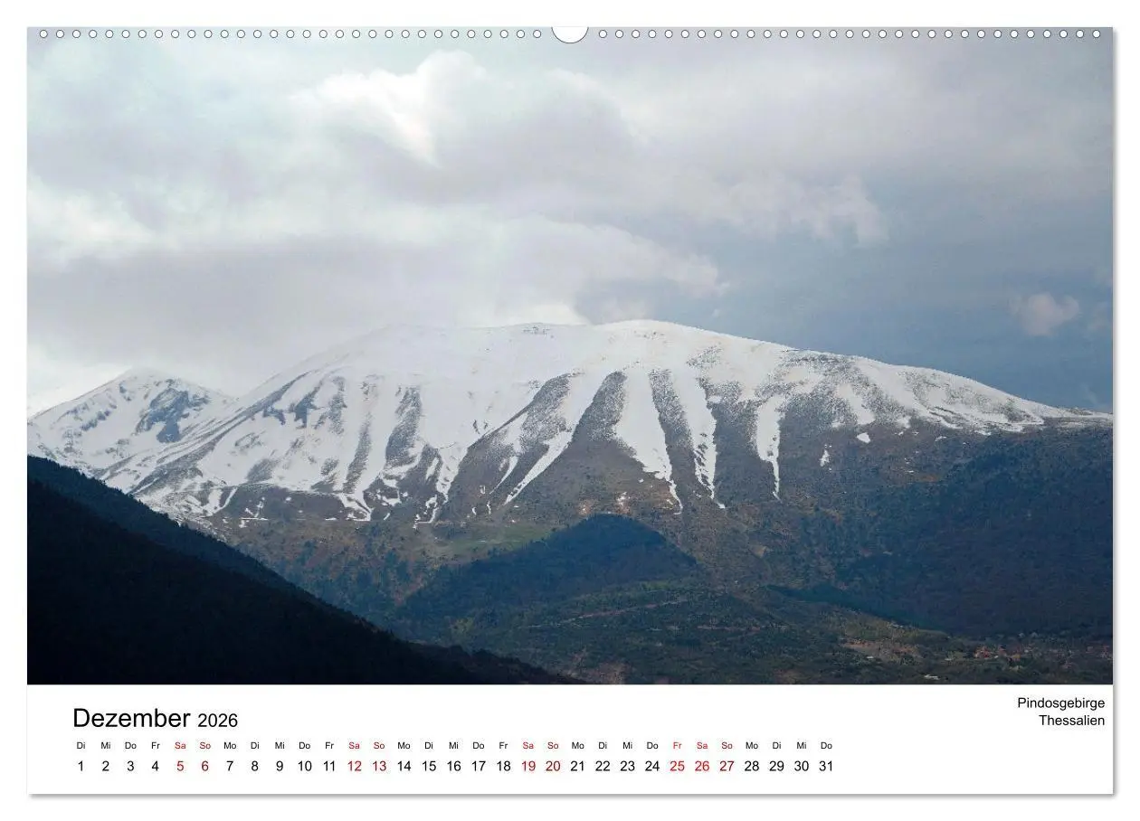 Bild: 9783457585948 | Der Norden Griechenlands (Wandkalender 2026 DIN A2 quer), CALVENDO...