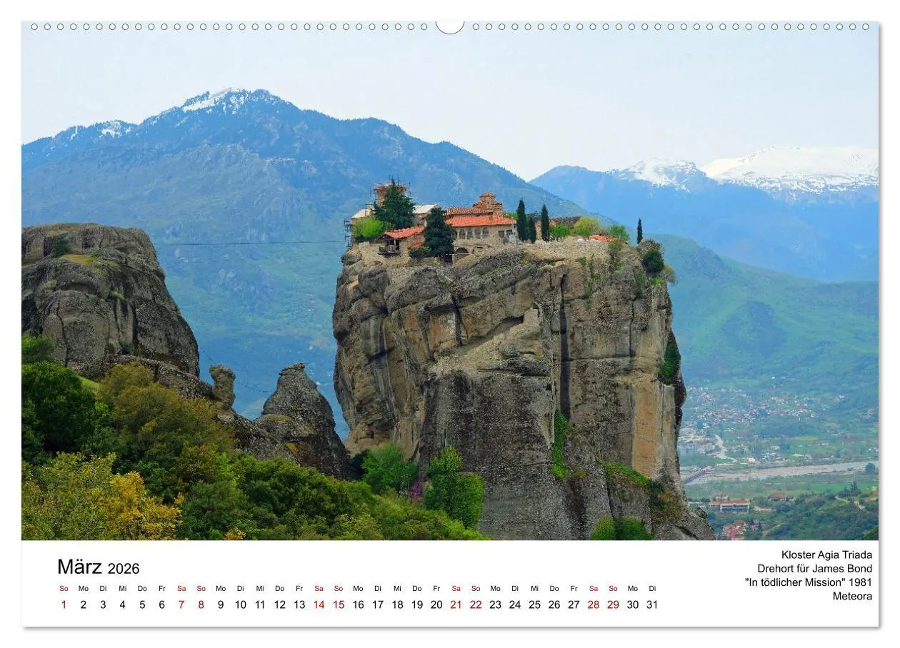 Bild: 9783457585948 | Der Norden Griechenlands (Wandkalender 2026 DIN A2 quer), CALVENDO...