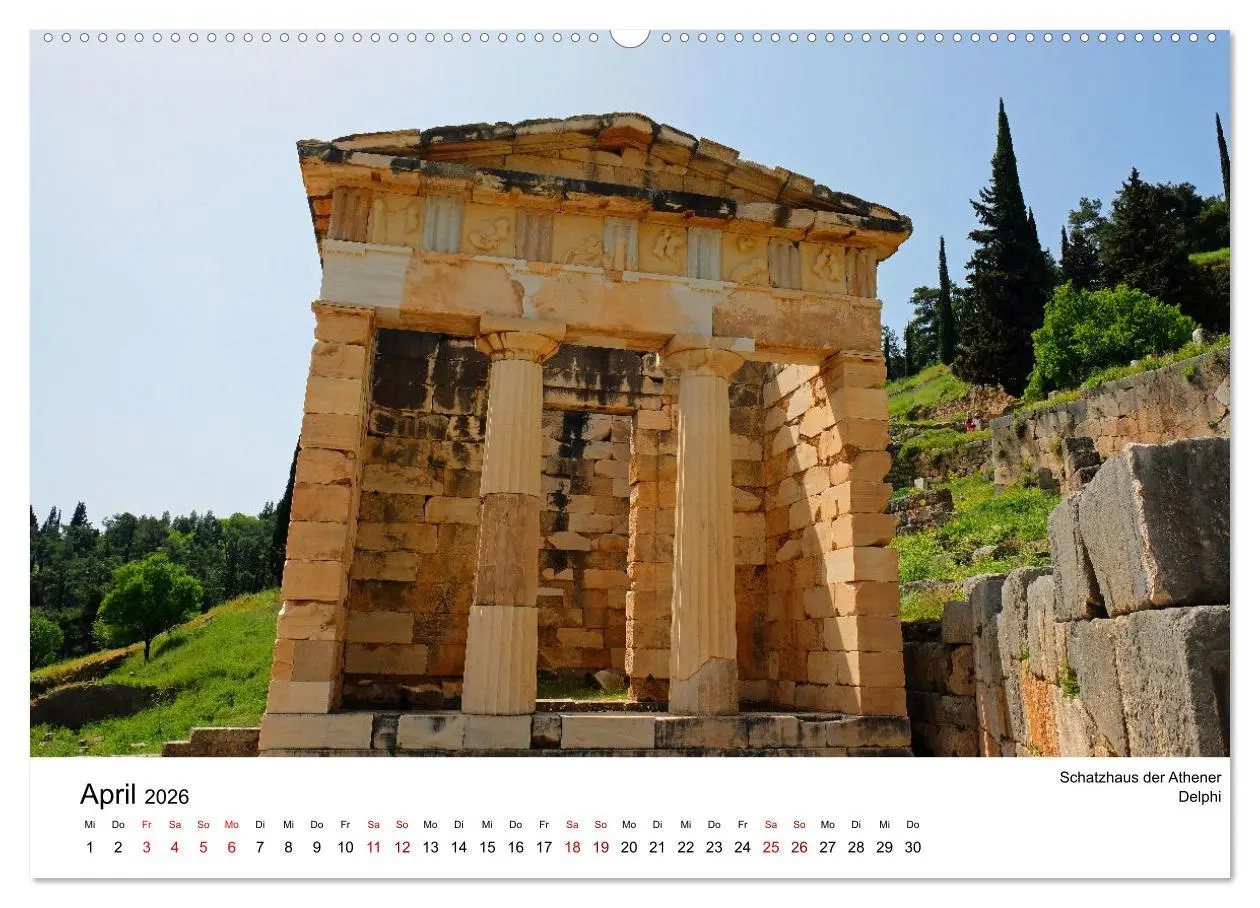 Bild: 9783457585948 | Der Norden Griechenlands (Wandkalender 2026 DIN A2 quer), CALVENDO...