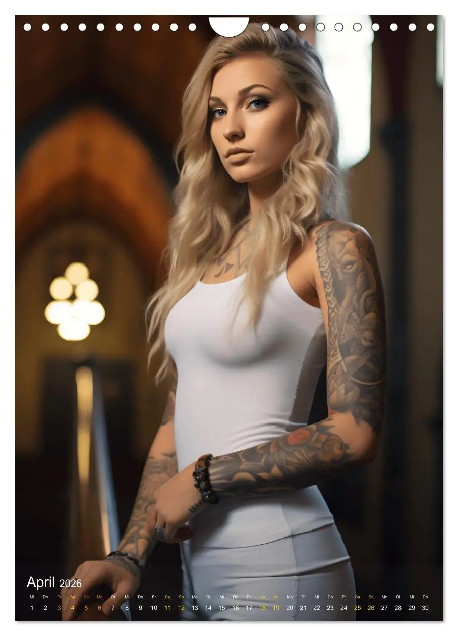 Bild: 9783516295948 | Tattoo Schönheiten - zwölf Monate, zwölf Frauen und jede Menge...