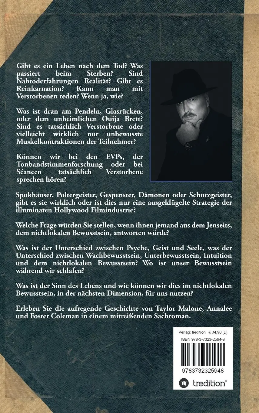Rückseite: 9783732325948 | Diary | Liebe aus dem Jenseits | Barry Jünemann | Buch | 468 S. | 2016