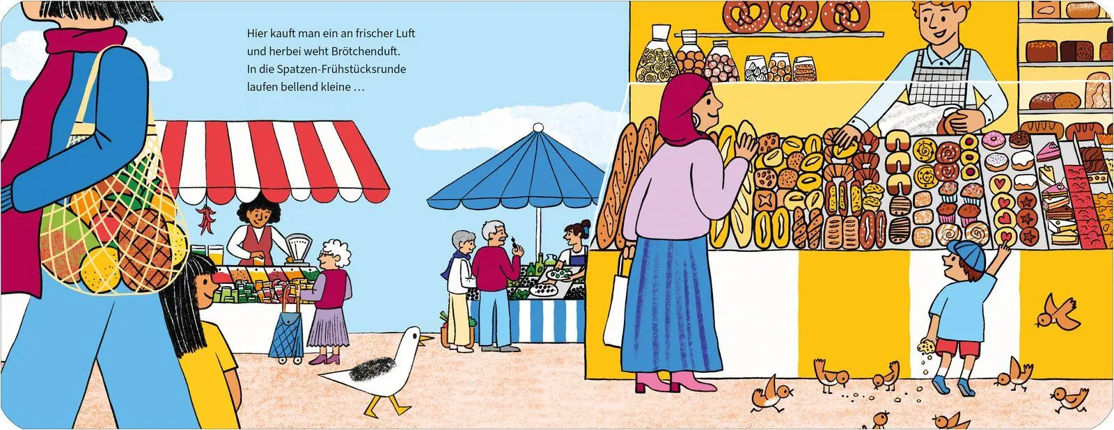 Bild: 9783737375948 | Möwe Emma im Gewimmel: Auf dem Markt | Wimmelbuch ab 2 Jahren | Buch