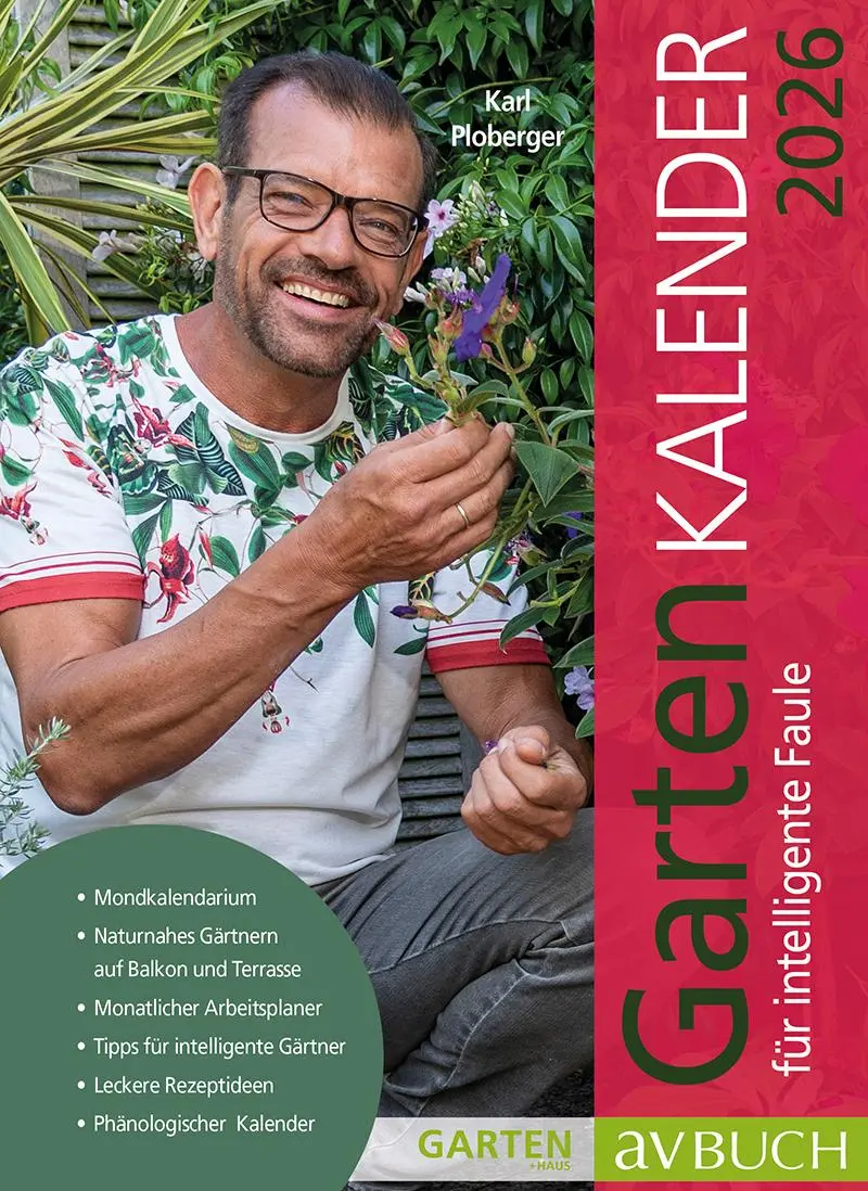 Cover: 9783840475948 | Gartenkalender 2026 | für intelligente Faule | Karl Ploberger | Buch