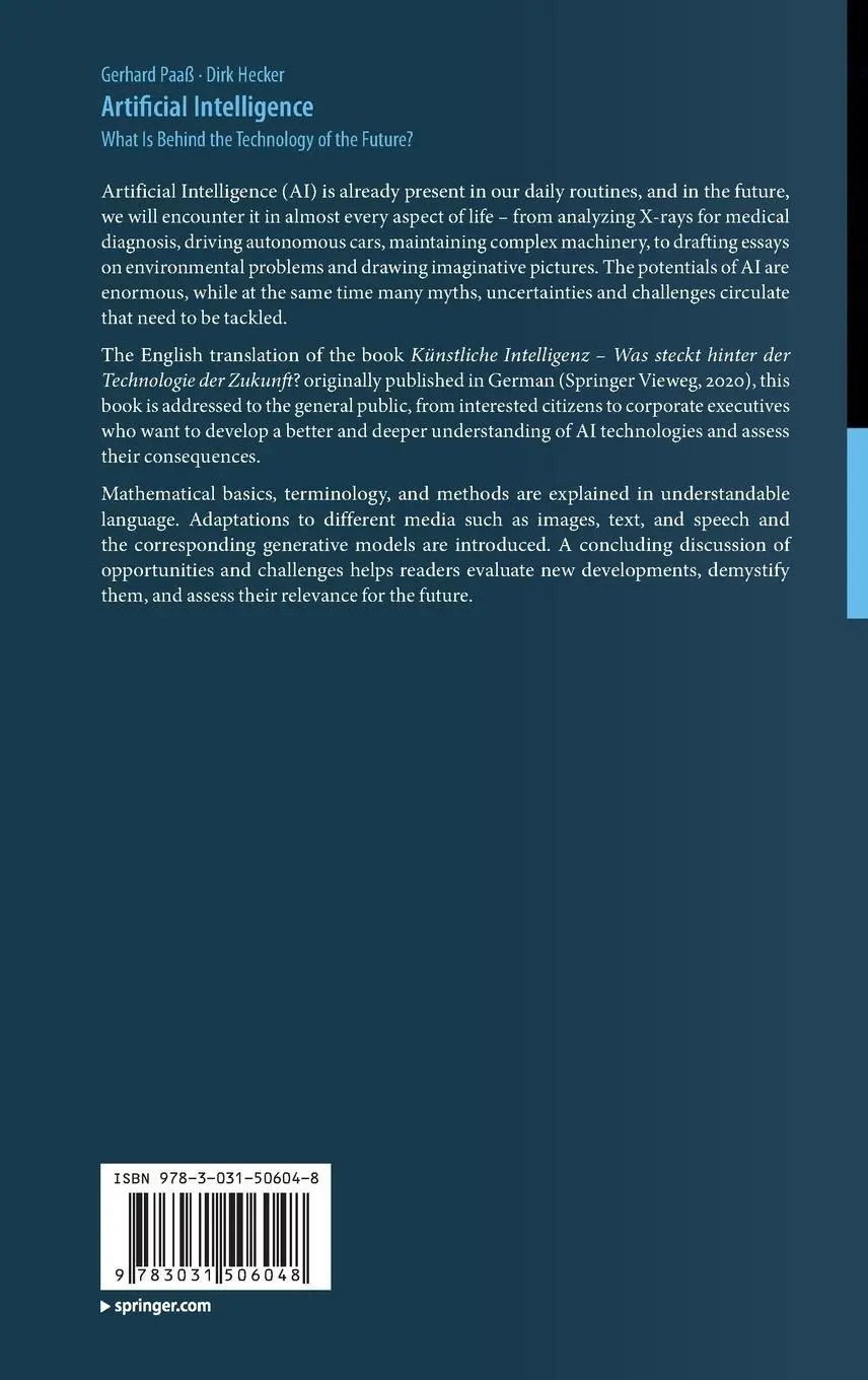 Rückseite: 9783031506048 | Artificial Intelligence | What Is Behind the Technology of the Future?