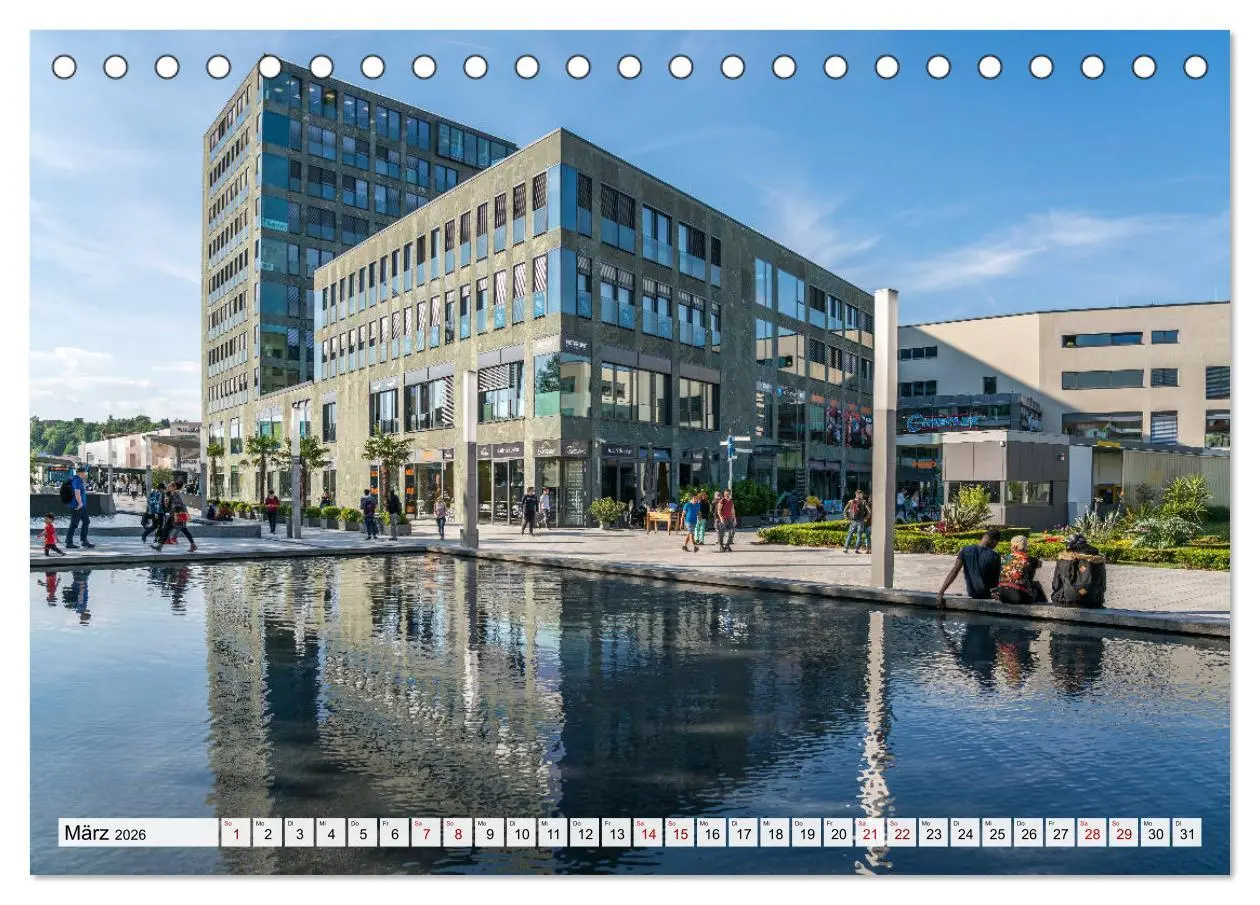 Bild: 9783457786048 | Drei Flüsse Stadt Passau (Tischkalender 2026 DIN A5 quer), CALVENDO...