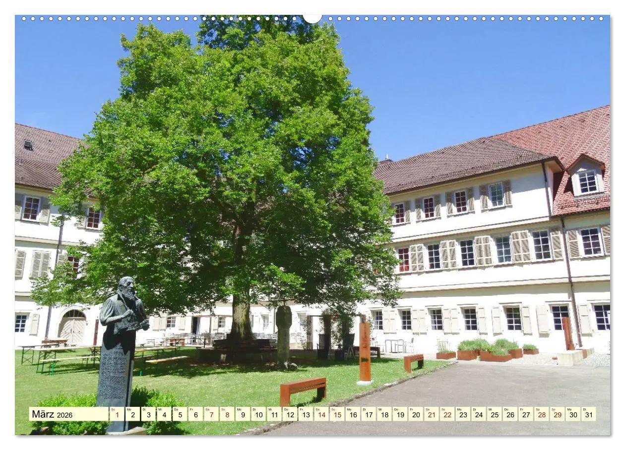 Bild: 9783457856048 | Unterwegs in Bad Urach (Wandkalender 2026 DIN A2 quer), CALVENDO...
