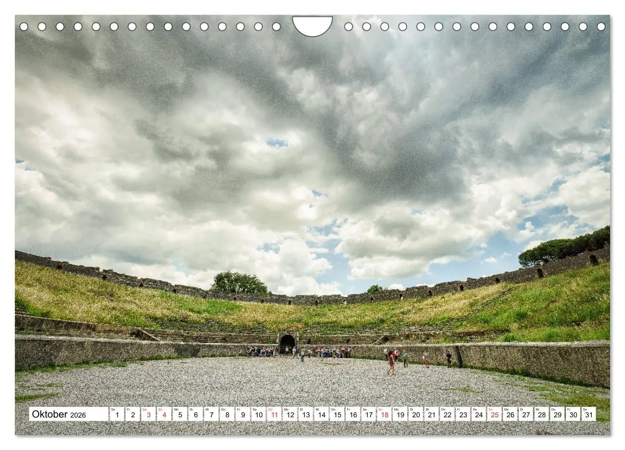 Bild: 9783457926048 | Versteinerte Stadt Pompeji (Wandkalender 2026 DIN A4 quer),...