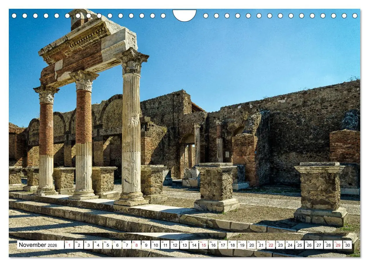 Bild: 9783457926048 | Versteinerte Stadt Pompeji (Wandkalender 2026 DIN A4 quer),...