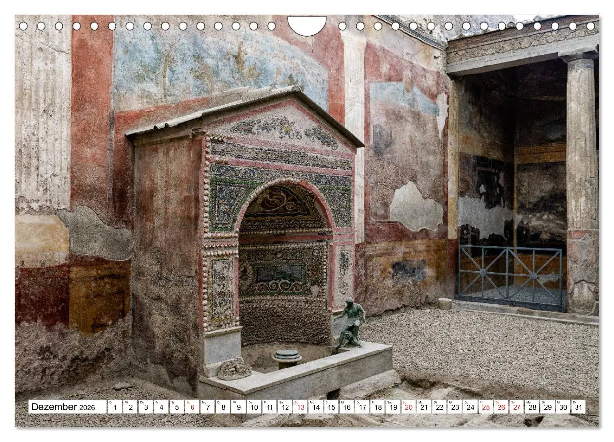 Bild: 9783457926048 | Versteinerte Stadt Pompeji (Wandkalender 2026 DIN A4 quer),...