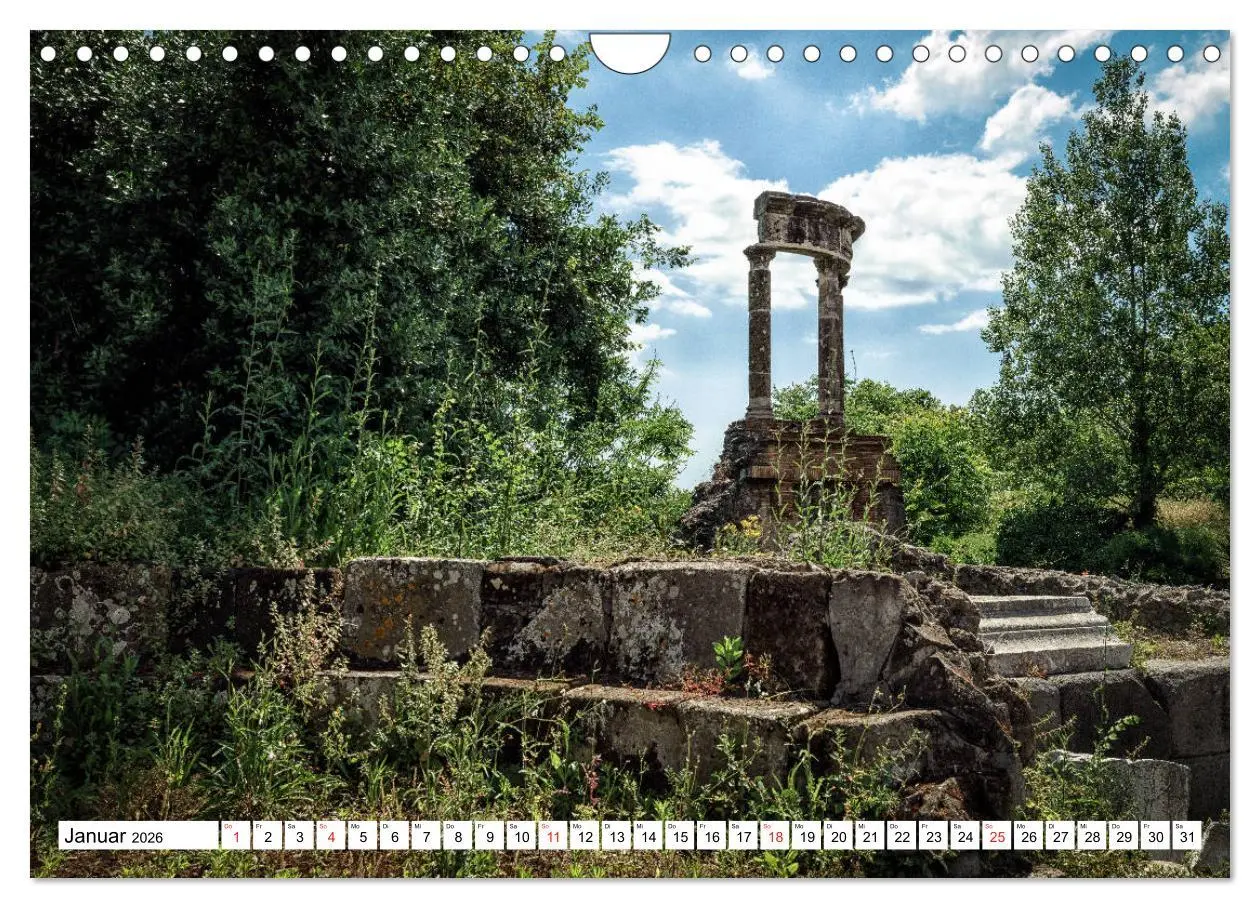 Bild: 9783457926048 | Versteinerte Stadt Pompeji (Wandkalender 2026 DIN A4 quer),...
