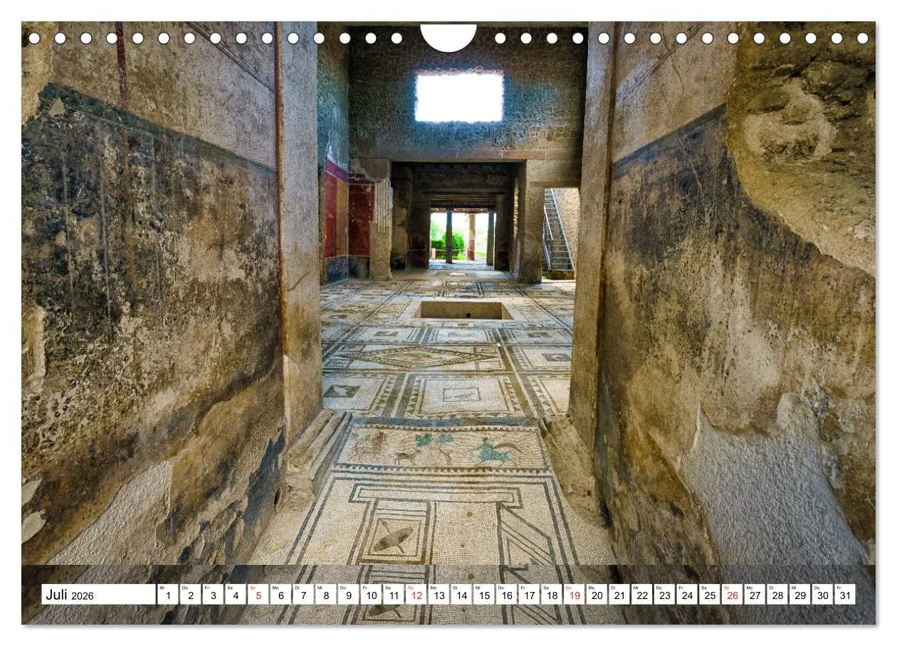 Bild: 9783457926048 | Versteinerte Stadt Pompeji (Wandkalender 2026 DIN A4 quer),...