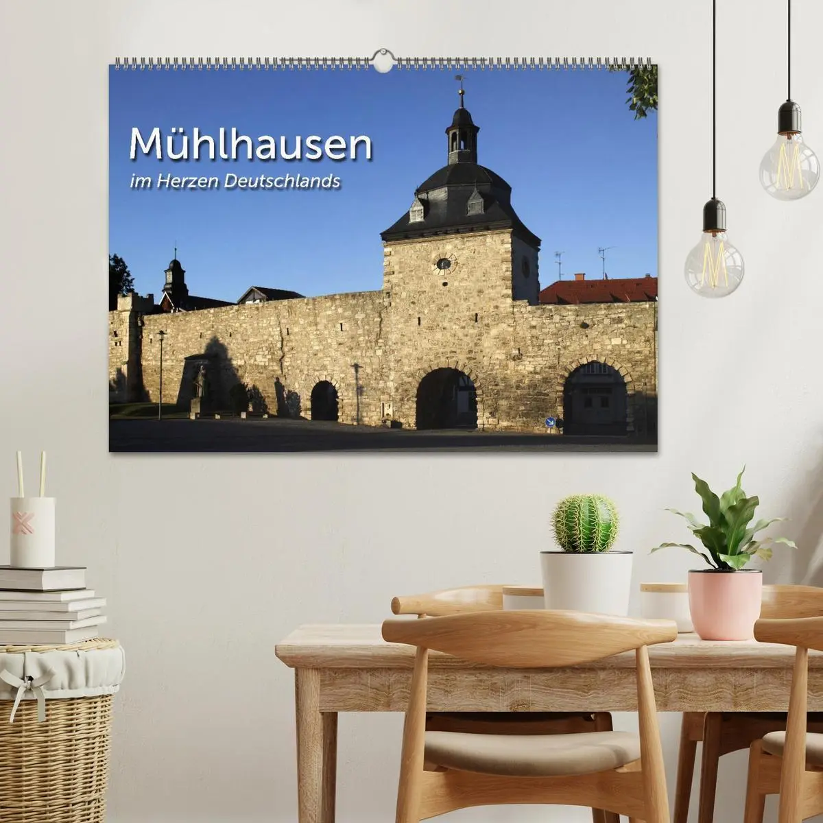Bild: 9783516186048 | Mühlhausen (Wandkalender 2026 DIN A2 quer), CALVENDO Monatskalender