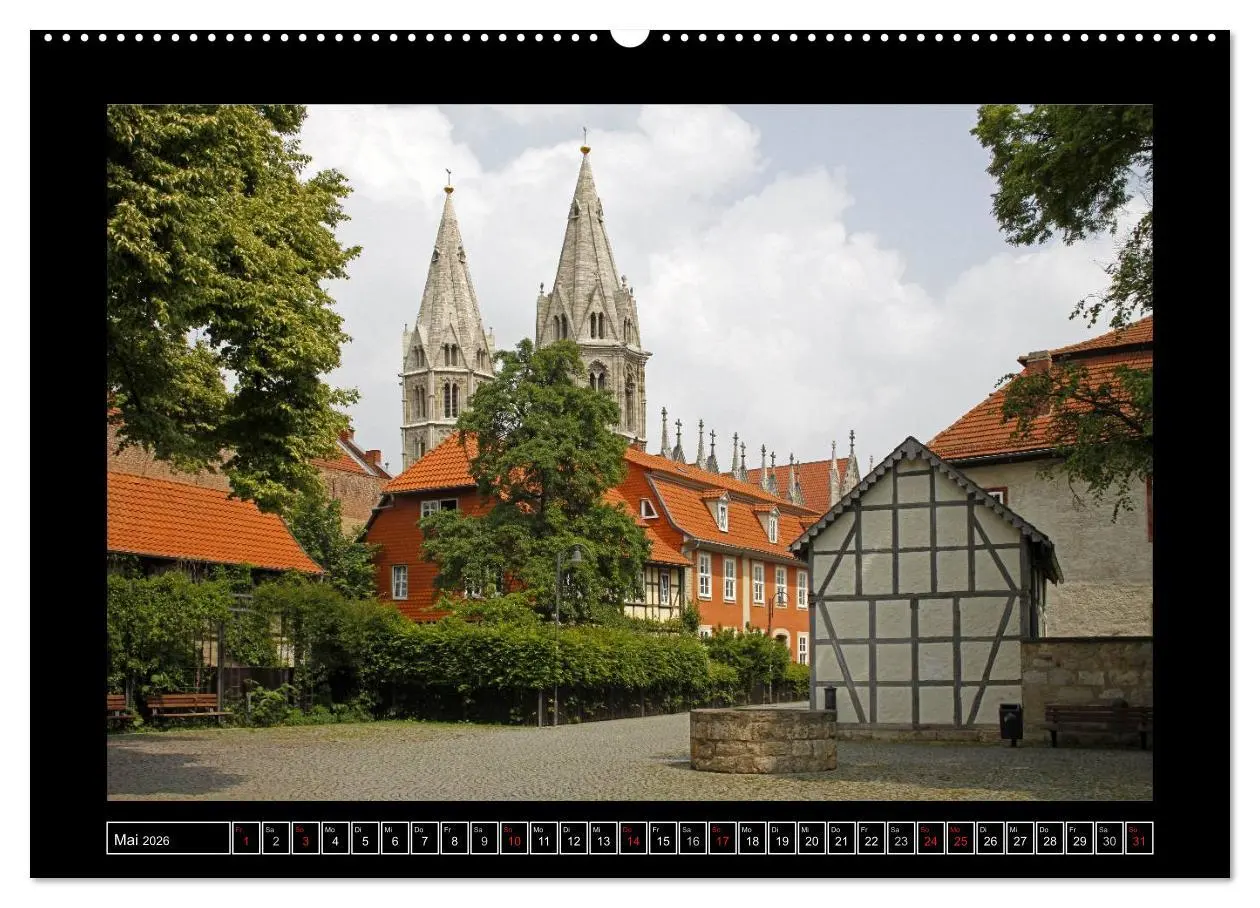Bild: 9783516186048 | Mühlhausen (Wandkalender 2026 DIN A2 quer), CALVENDO Monatskalender