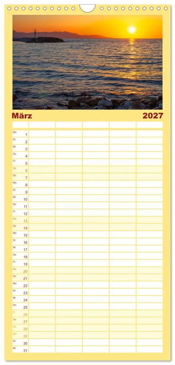 Bild: 9783594306048 | Familienplaner 2027 - Urlaubsparadies in Kreta mit 5 Spalten...