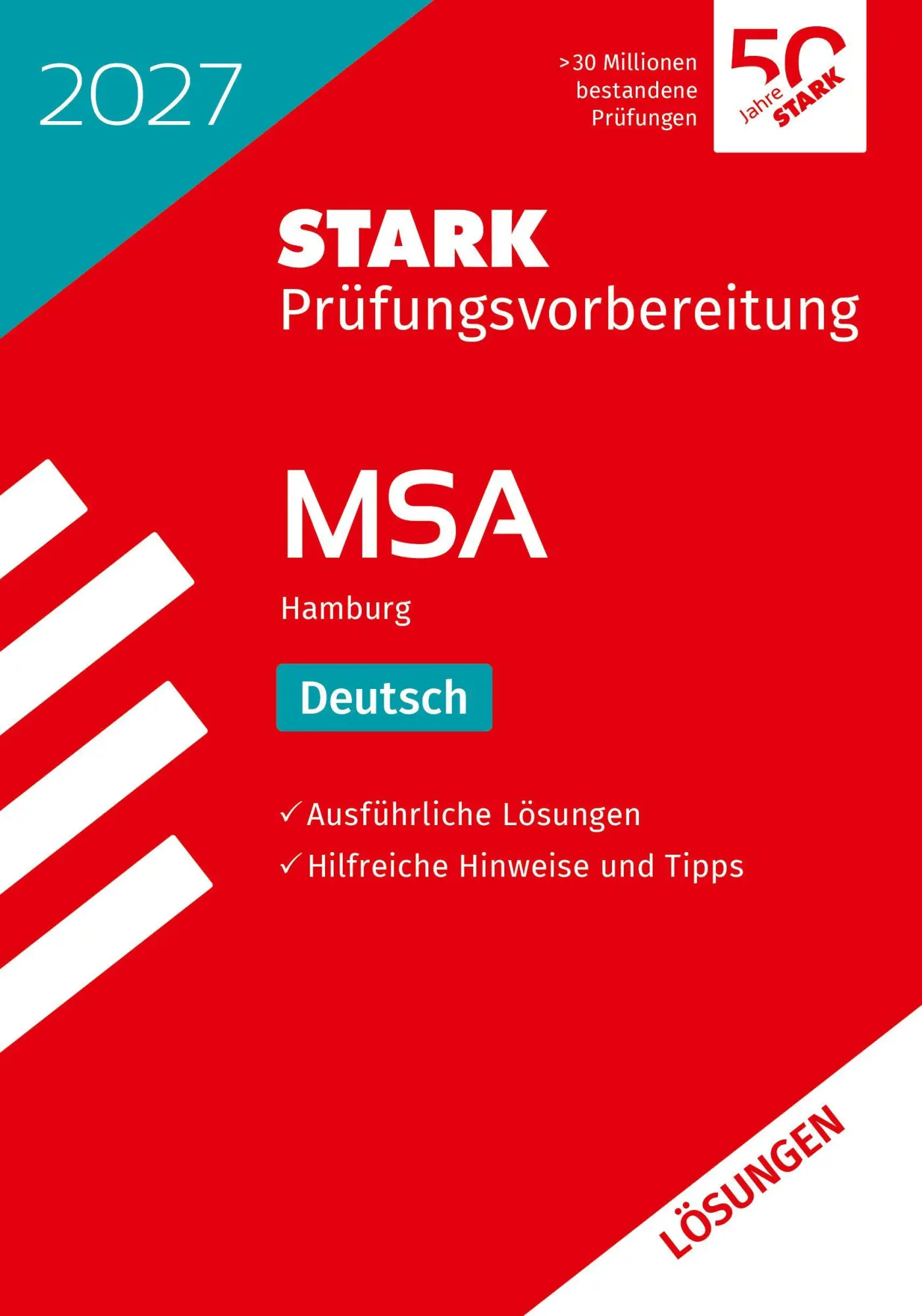 Cover: 9783849066048 | STARK Lösungen zu Deutsch - MSA 2027 Hamburg - Prüfungsvorbereitung