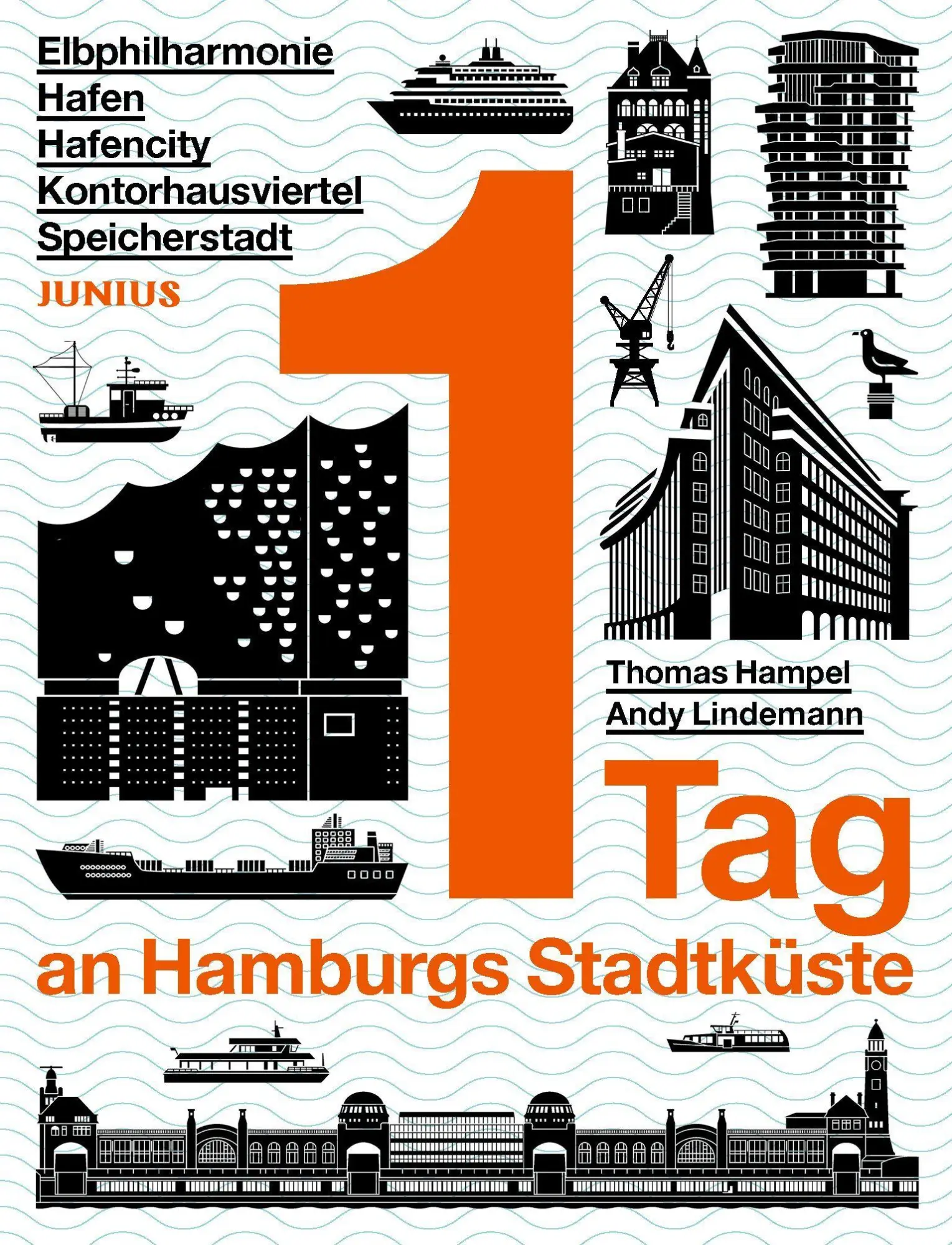 Cover: 9783960606048 | 1 Tag an Hamburgs Stadtküste | Thomas Hampel (u. a.) | Taschenbuch