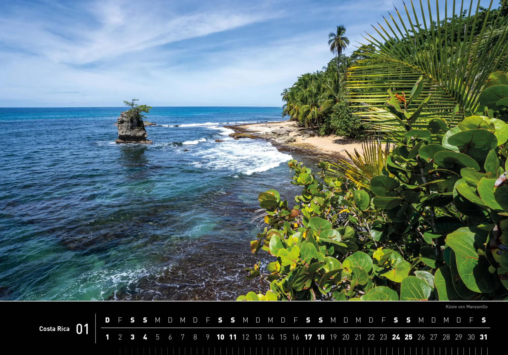 Bild: 9783968556048 | Costa Rica Premiumkalender 2026 | Stefan Tschumi | Kalender | 14 S.