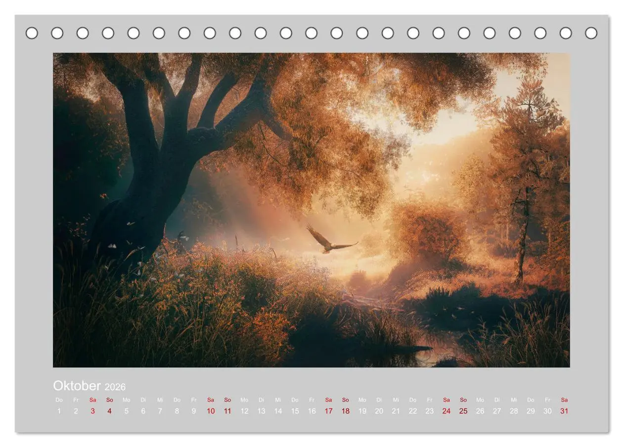 Bild: 9783457536148 | Wald der Märchen (Tischkalender 2026 DIN A5 quer), CALVENDO...