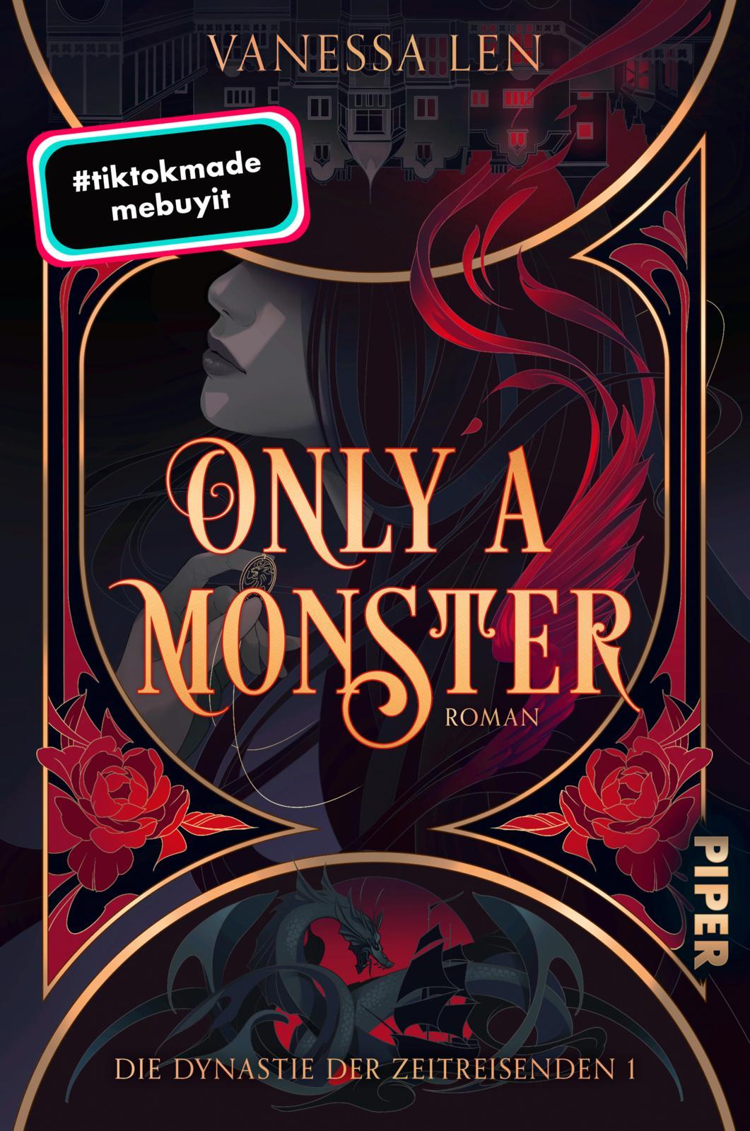 Cover: 9783492706148 | Only a Monster | Roman Bootok trifft auf Time-Travel-Romance | Len