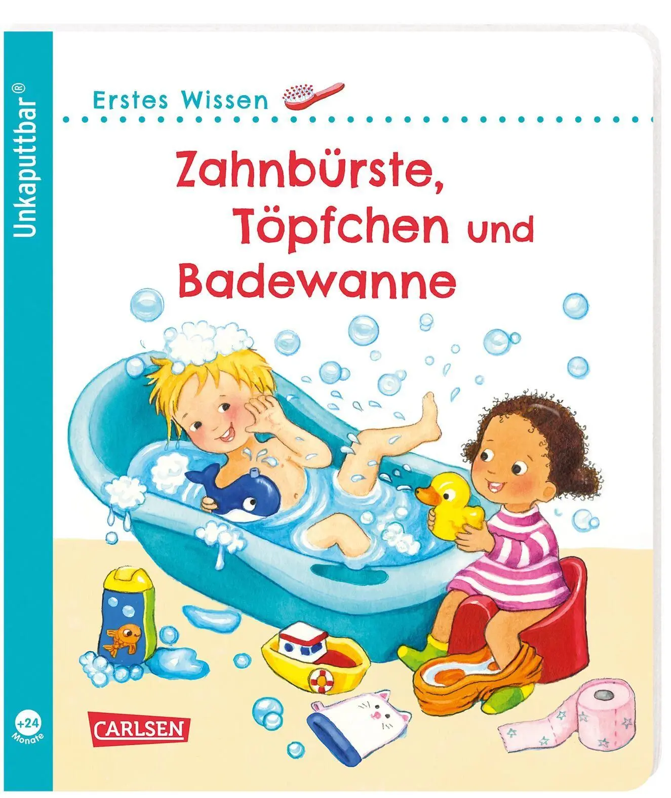 Cover: 9783551036148 | Unkaputtbar: Erstes Wissen: Zahnbürste, Töpfchen und Badewanne | Höck