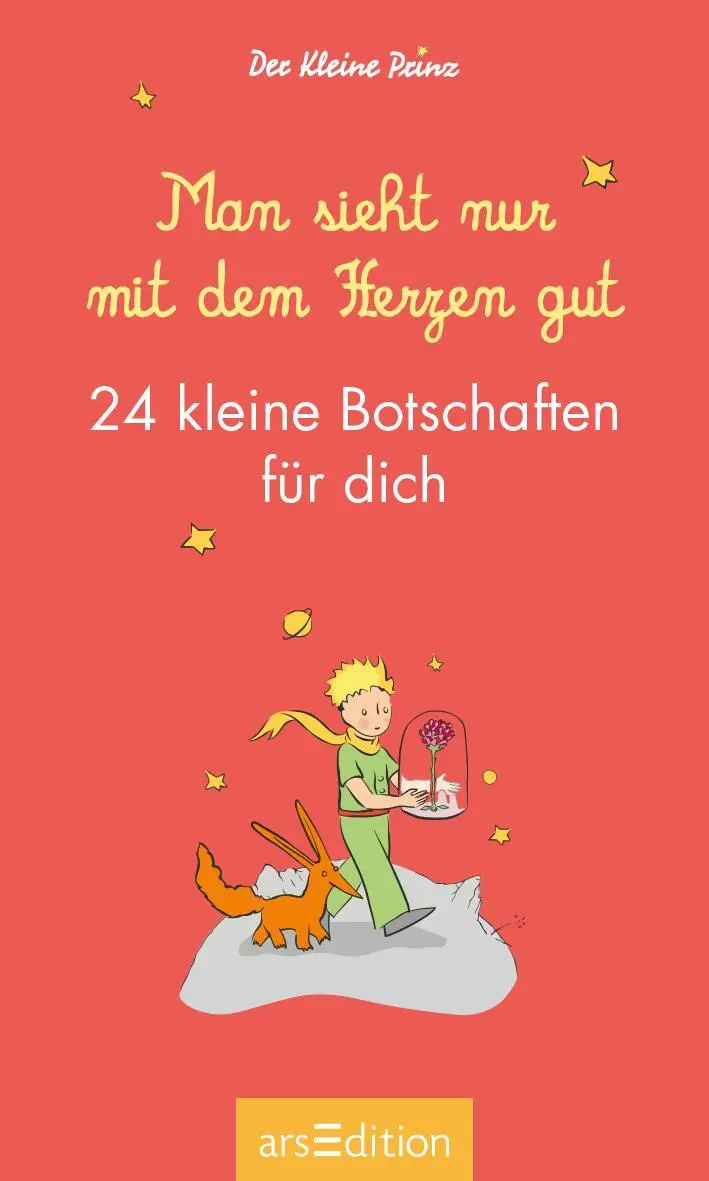 Bild: 4014489136248 | Man sieht nur mit dem Herzen gut. 24 kleine Botschaften für dich | Box