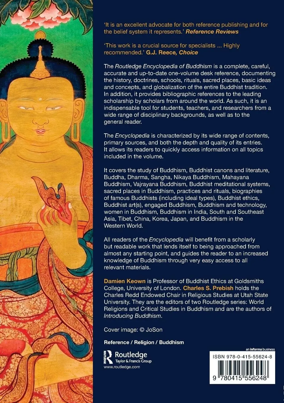 Rückseite: 9780415556248 | Encyclopedia of Buddhism | Damien Keown (u. a.) | Taschenbuch | 2009